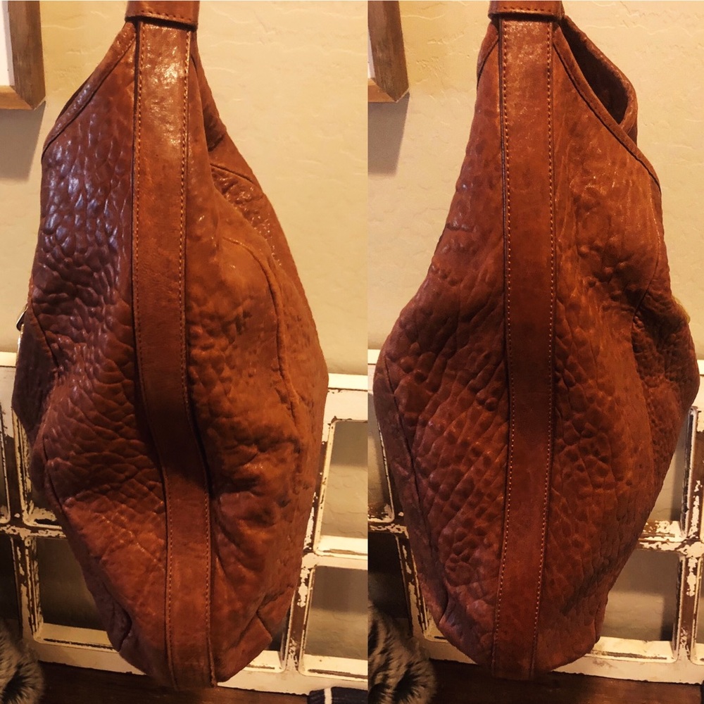 SOLD Givenchy Brown Obsedia Hobo Lamb Bag - Picture 5 of 8